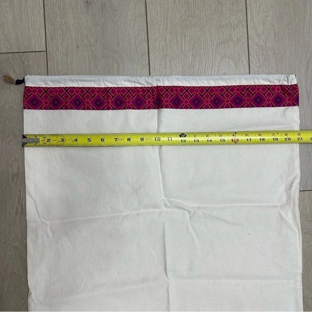 Tory Burch Cotton Handbag Dust Bag Cream Large